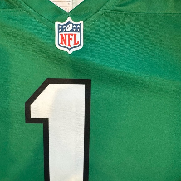 Men's Philadelphia Eagles Jalen Hurts Nike Kelly Green Jersey - Picture 3 of 8